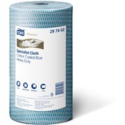 TORK SPECIALIST PREMIUM CLOTH 50cmX30cmX45m Heavy Duty Blue CTN 4