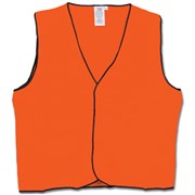 MAXISAFE HIVIS SAFETY VEST Day Use Orange  X Large Class D