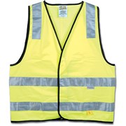 MAXISAFE HIVIS SAFETY VEST Day Night Yellow  3X Large Class DN