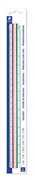 STAEDTLER TRIANGULAR SCALE RULERS 300MM 2AS DIN 120 25 3313 50