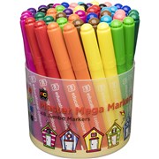 EDVANTAGE MASTER MEGA MARKER BROAD TIP 58MM ASSORTED TUB OF 48