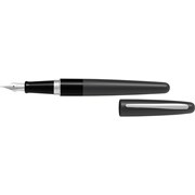 PILOT MR FOUNTAIN PEN MR1 BLACK BARREL MEDIUM BLACK INK