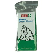TRAFALGAR EMERGENCY THERMAL RESCUE BLANKET FAC 129WX185XML SILVER