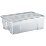 ITALPLAST STORAGE BOX I204 Clear 10 LITRE