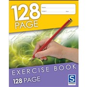SOVEREIGN 225X175MM EXERCISE BOOK 8MM RULED 128 PAGE 140769