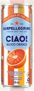 SAN PELLEGRINO CIAO BLOOD ORANGE SPARKLING WATER 330ML CTN24