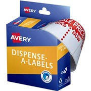 DMR4463SW DISPENSER LBL SALE WASNOW LABELS