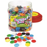 TFC COUNTERS SOLID COLOUR 22MM 1000 PIECES