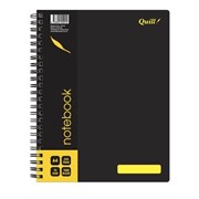 QUILL Q595A SPIRAL NOTEBOOK A4 240 PAGE SIDE BOUND PP 595A