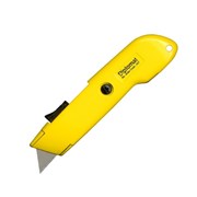 KNIFE CUTTER DIPLOMAT A27 DIE CAST METAL SAFETY SPRING AUTO RETRACTABLE