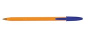 BIC FINEPOINT BALLPOINT PEN FINE BLUE BIC 0111 bic classic orange original