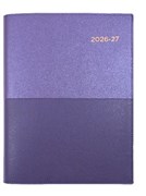 COLLINS VANESSA FINANCIAL YEAR DIARY A4 DAY TO A PAGE PURPLE 1ST JULY  30TH JUNE
